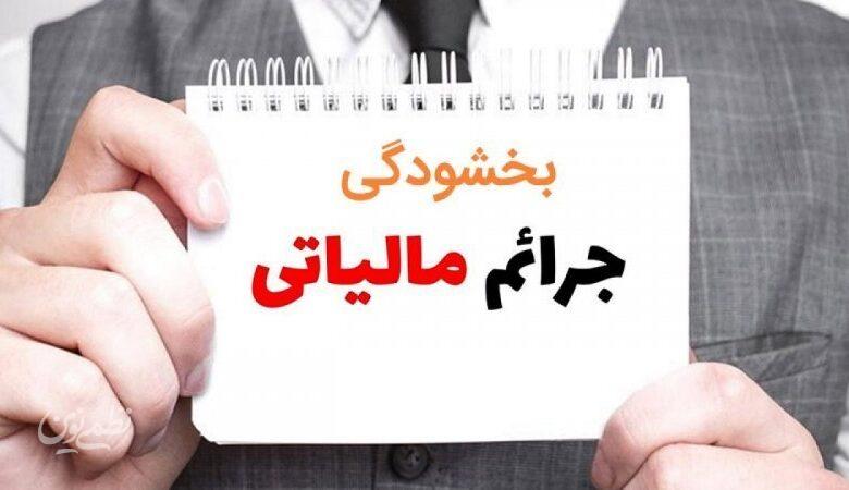 جزئیات بخشودگی جرایم مالیاتی تا سقف 700 میلیون تومان