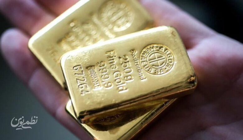 طلا به پایینترین رقم طی یک هفته گذشته رسید