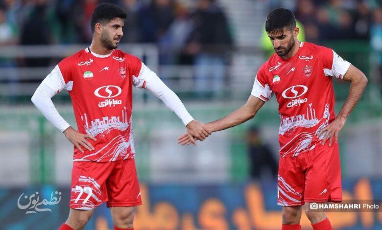 پرسپولیس ایوب العملود سروش رفیعی خدا بنده لو میلاد محمدی ارونوف پورعلی گنجی عالیشاه گندوز