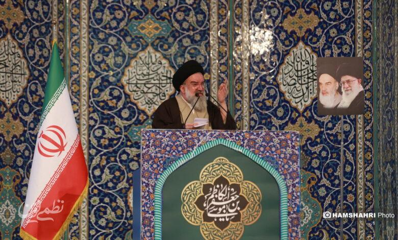نماز جمعه تهران به امامت آیت ا... احمد خاتمی