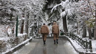 بارش برف زمستانی در تهران