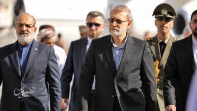 ورود لاریجانی به مسقط