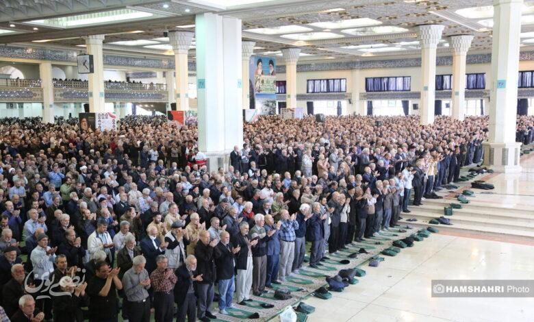 نماز جمعه تهران به امامت حجت الاسلام حاج علی اکبری