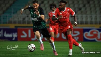 پرسپولیس ۱-۲ خیبر خرمآباد |باخت متوالی پرسپولیس