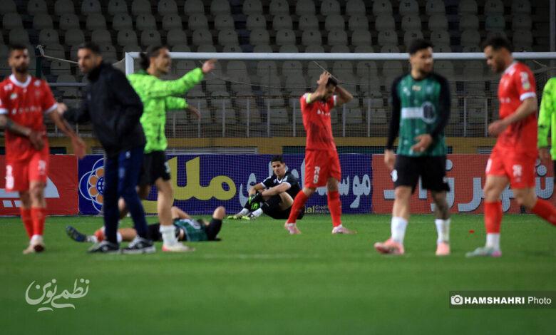 پرسپولیس ۱-۲ خیبر خرم‌آباد |باخت متوالی پرسپولیس