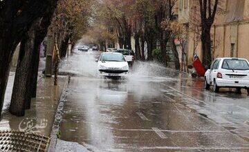 بارش باران در ۱۰ استان کشور برای روز دوشنبه قطعی است