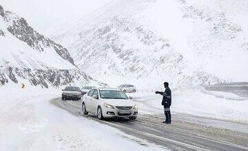 آخرین وضعیت جوی و ترافیکی محورها/ بارش برف و باران در ۶ استان