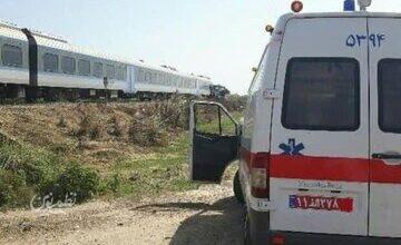 برخورد مرگبار قطار با عابر/ جزئیات
