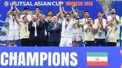 رنکینگ جدید فیفا؛ ایران آقای فوتسال آسیا
