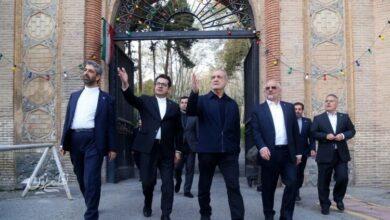 بازدید سرزده رییس جمهور از بخش های آسیب از جنگ سعدآباد
