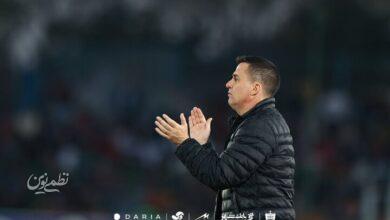 اوسمار سرمربی پرسپولیس مقابل چادرملو