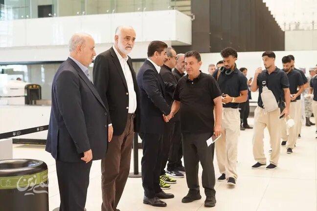 با بدرقه مهدی تاج، شاگردان قلعه نویی به لسآنجلس پرواز کردند