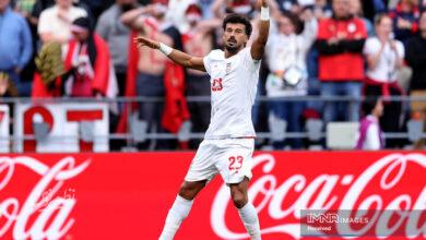 رضائیان در کنار بزرگان جهان؛ مدافع تیم ملی به رکورد مسی و امباپه رسید