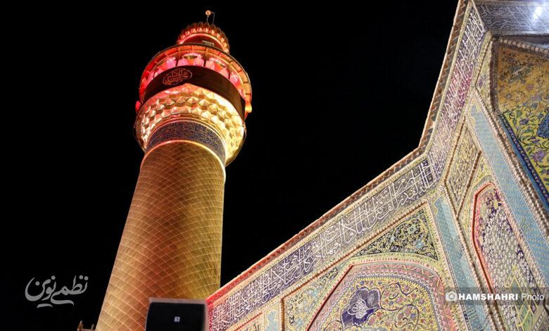 حال و هوای حرم حضرت علی(ع) در آستانه اربعین