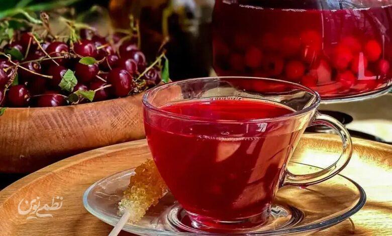 چای آلبالو
