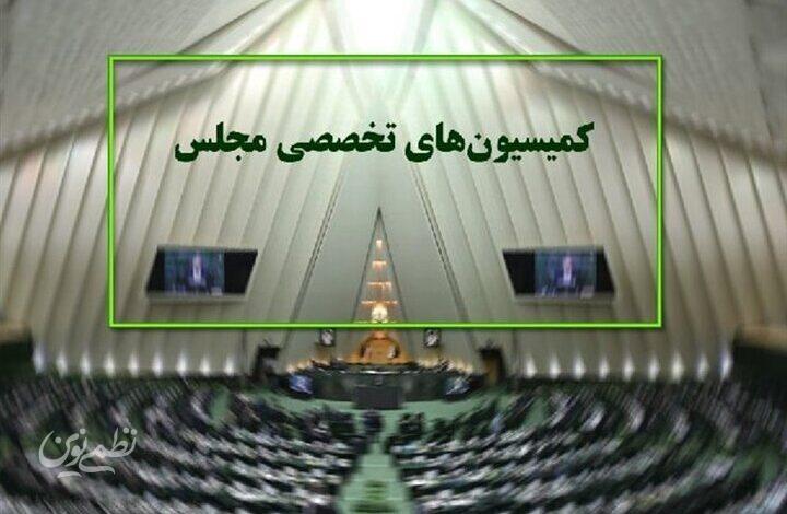 کمیسیون های تخصصی