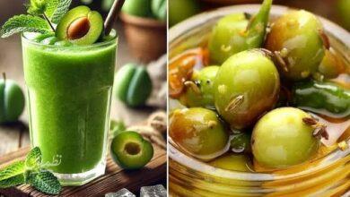 اسموتی گوجه سبز