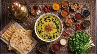 طرز تهیه آش قوچانی