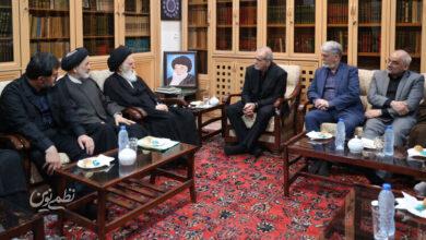 در دیدار با آیتالله علوی بروجردی؛ رئیسجمهور