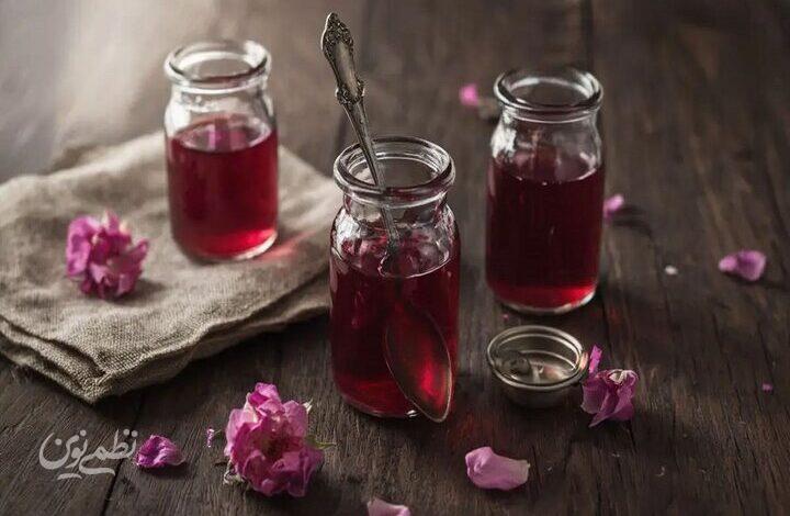 شربت گل محمدی