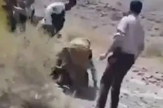 برخورد با زن بلوچ