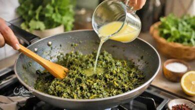 چگونه تلخی سبزی سرخ شده را بگیریم؟ از قورمه سبزی و خورشت کرفس تا انواع کوکو