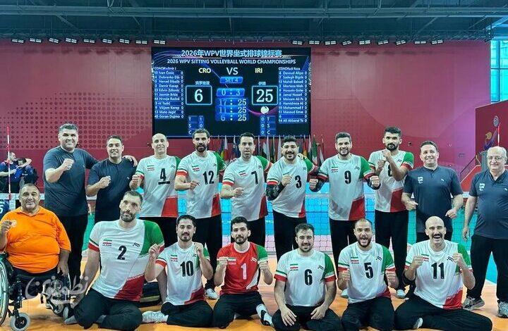 قهرمانی تیم ملی والیبال نشسته ایران برای نهمینبار