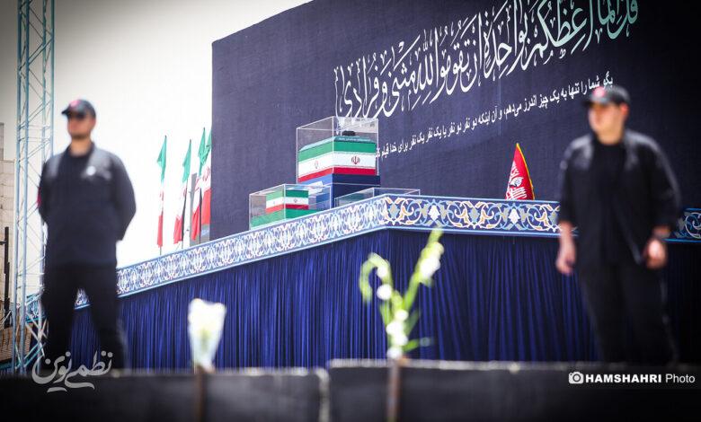 مراسم وداع با رهبر شهید انقلاب - ۴