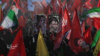 تشییع پیکر هبر شهید
