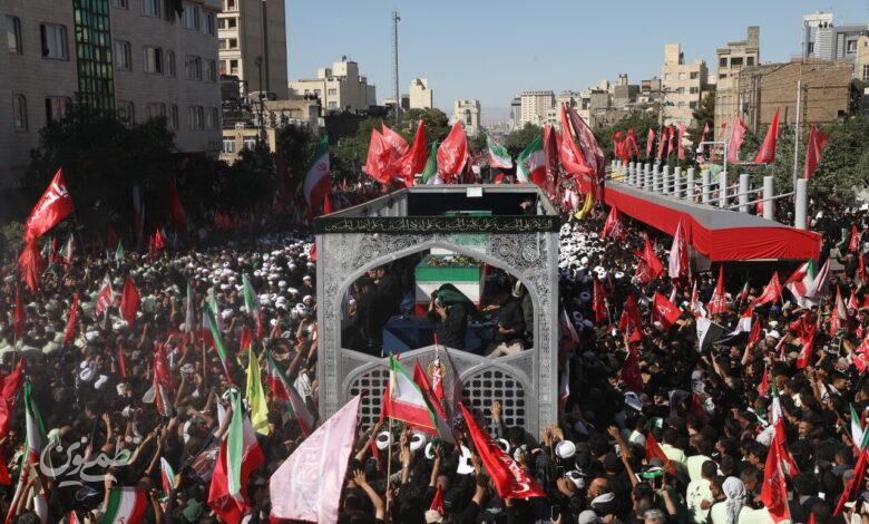 تشییع رهبر شهید در مشهد