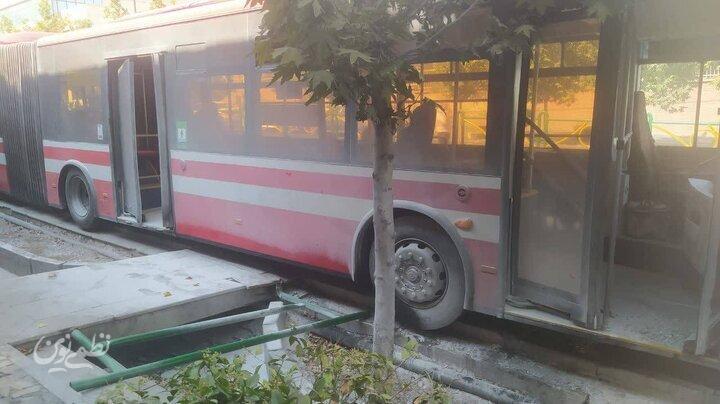 اتوبوس حادثه