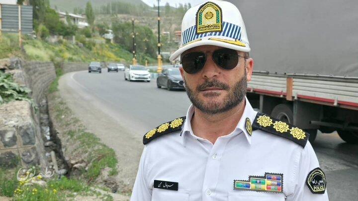 پلیس راهور  سرهنگ سیاوش محبی