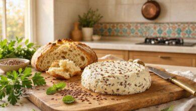 طرز تهیه پنیر خانگی با شیر و دانه کتان