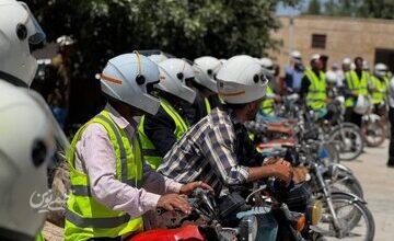 برخورد پلیس با موتورسواران متخلف درمحورهای ورودی وخروجی پایتخت