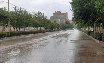 رگبار باران، وزش باد شدید و خیزش گردوخاک در راه برخی استانهای کشور
