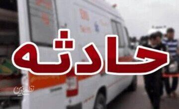 مرگ تلخ ۳ کودک همراه پدر و مادر و عمه‌شان در یک صحنه/ پراید زیر کامیون له شد