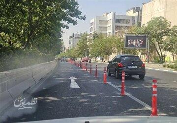 خطوط ویژه موقت در بزرگراهها جمعآوری شد