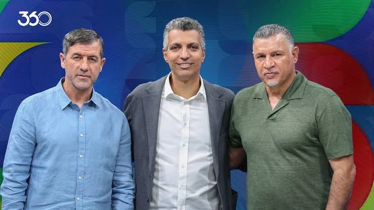 علی دایی و کریم باقری در فوتبال ۳۶۰