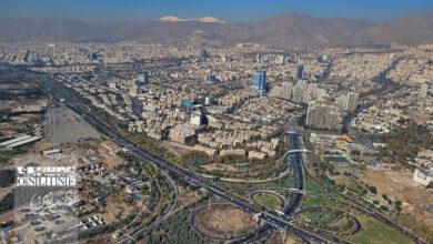نمای تهران از برج میلاد