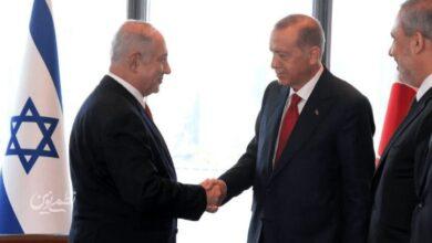 اردوغان، كابينه نتانياهو