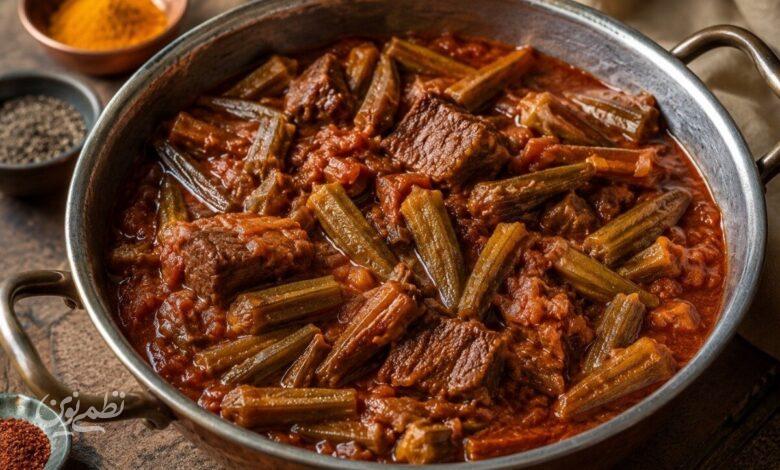 خورشت بامیه