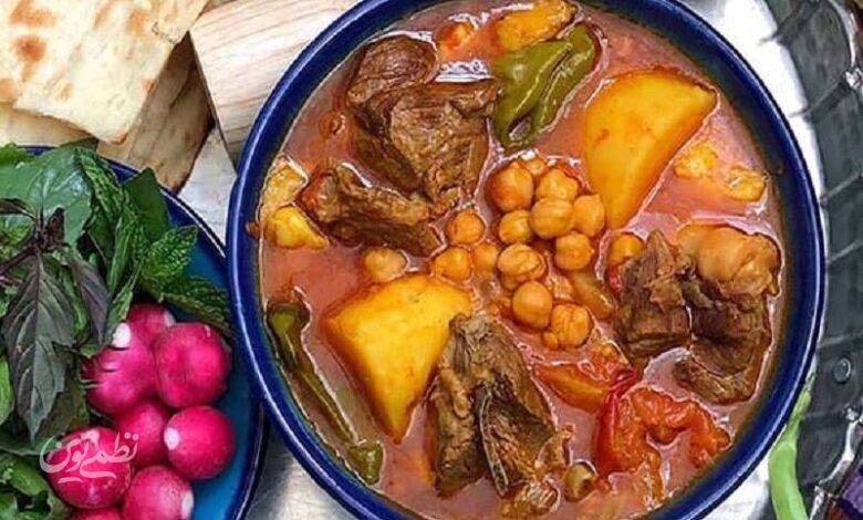 آبگوشت قنبید قمی