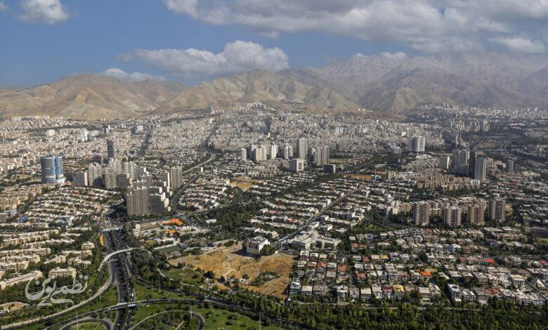 نمای تهران