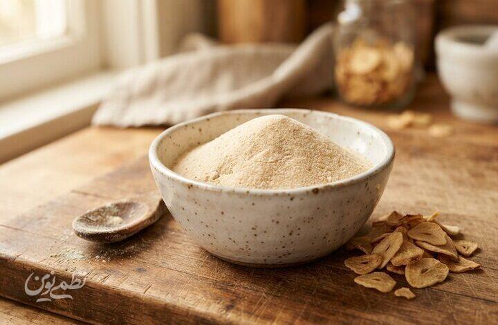 آموزش طرز تهیه پودر سیر خانگی