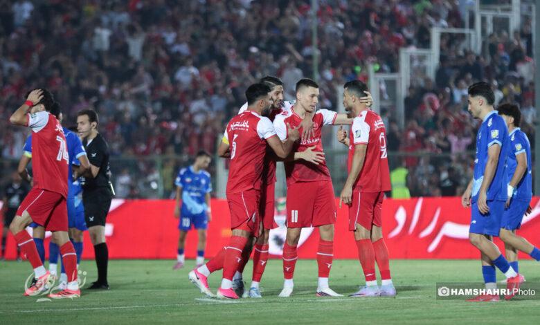 تصاویر بازی پرسپولیس 4 - 1 استقلال خوزستان