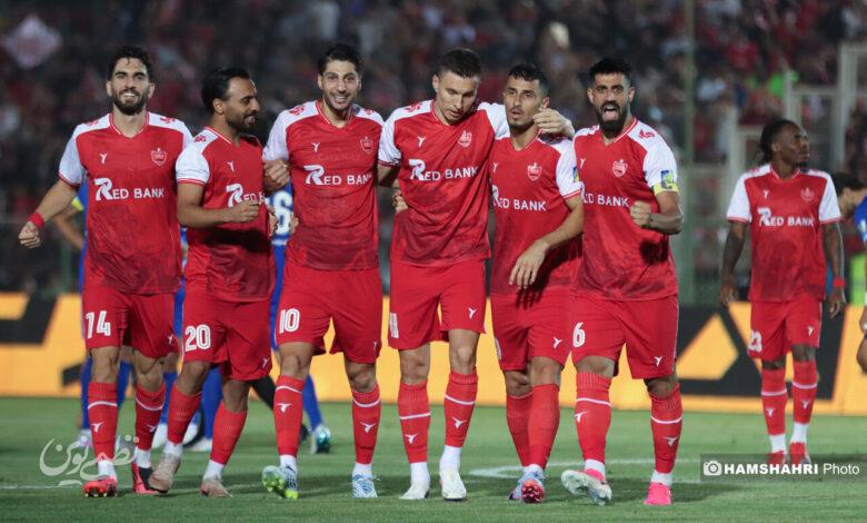 تصاویر بازی پرسپولیس 4 - 1 استقلال خوزستان