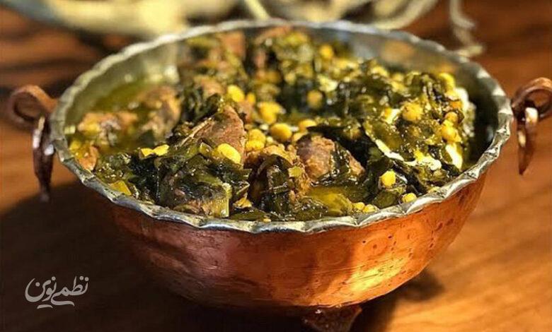 سیر قلیه گیلانی