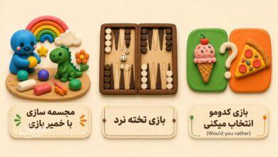 تخته نرد یک ایده جذاب سرگرمی در خانه برای بزرگ و کوچک