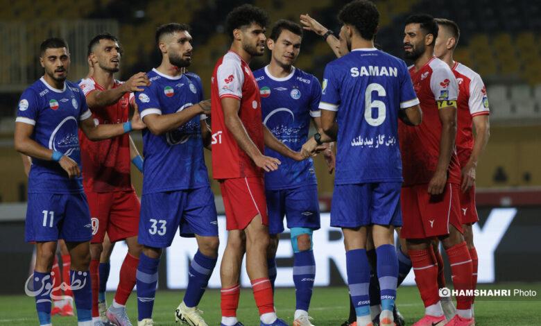 پرسپولیس ۱ - ۱ استقلال/ دربی ۱۰۷ گل داشت برنده نداشت