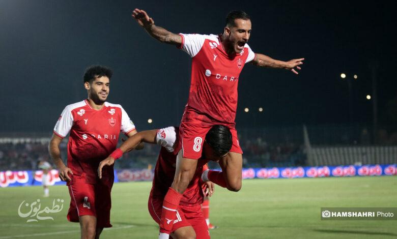 برد شیرین پرسپولیس 2 - ذوبآهن صفر